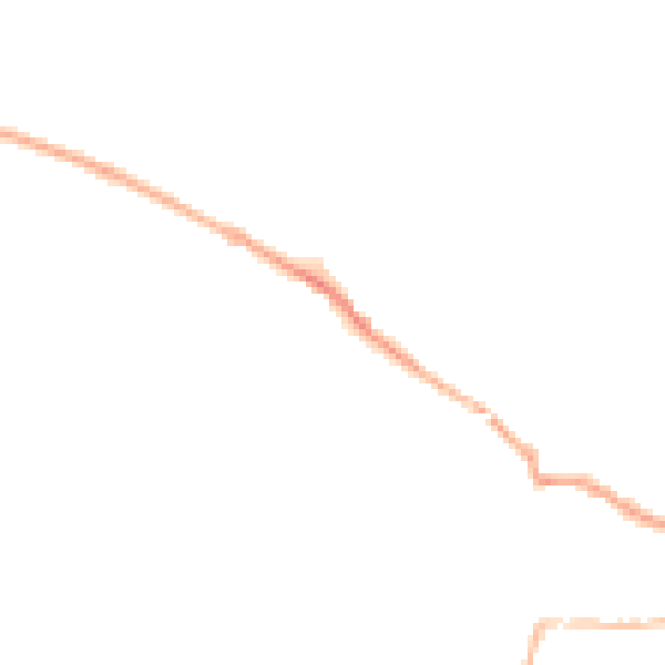 Night-time road noise heatmap for RG4 6TS