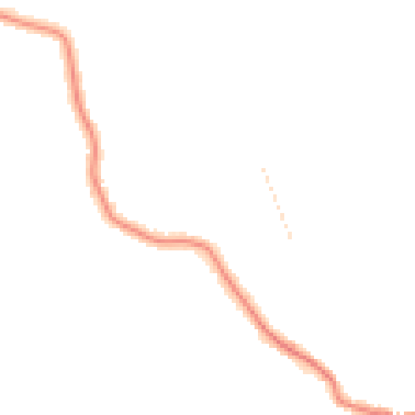 Night-time road noise heatmap for RG4 7AY