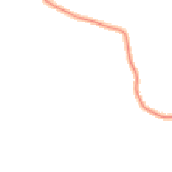 Night-time road noise heatmap for RG4 7DS