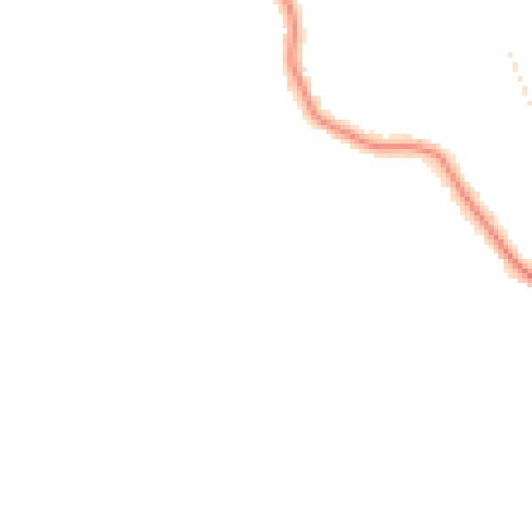 Night-time road noise heatmap for RG4 7TG