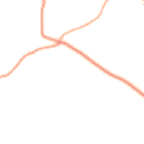 Daytime road noise heatmap for RG4 7UB