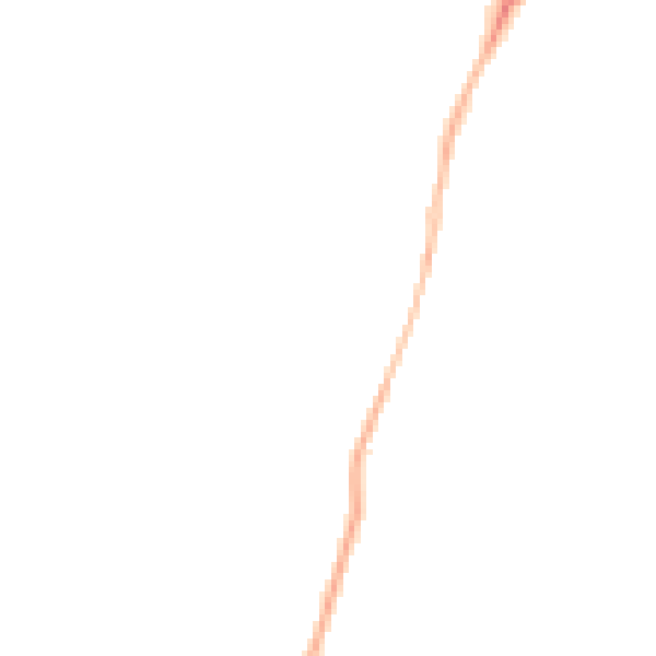 Night-time road noise heatmap for RG4 8RU