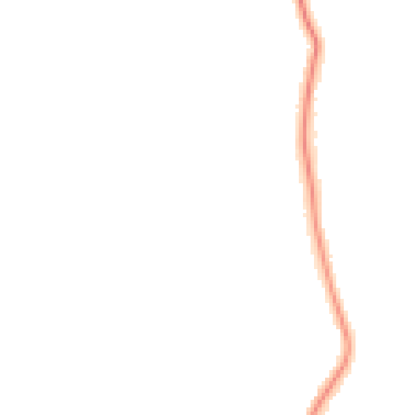 Night-time road noise heatmap for RG4 8SX