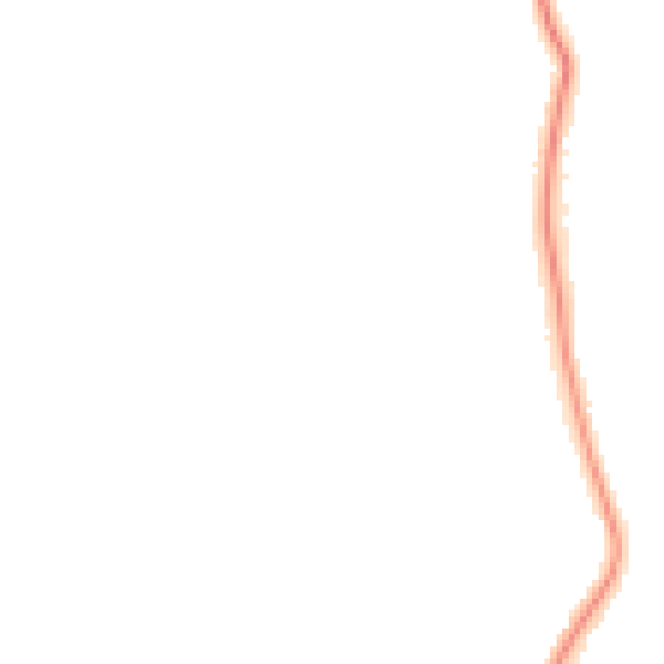 Night-time road noise heatmap for RG4 8TA