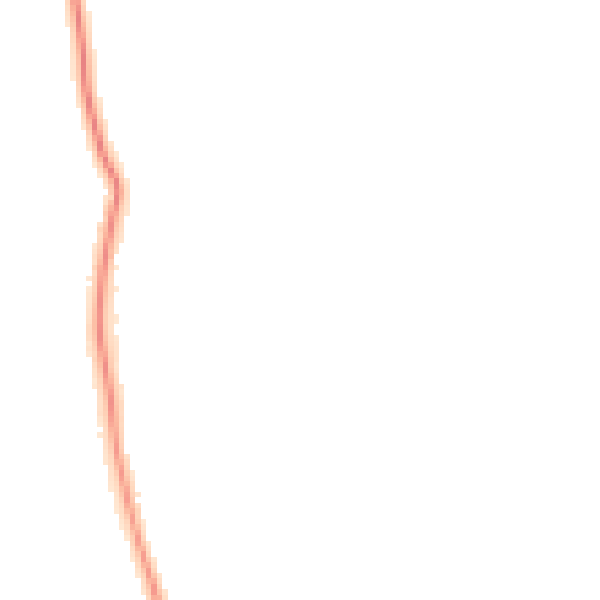 Night-time road noise heatmap for RG4 8UL
