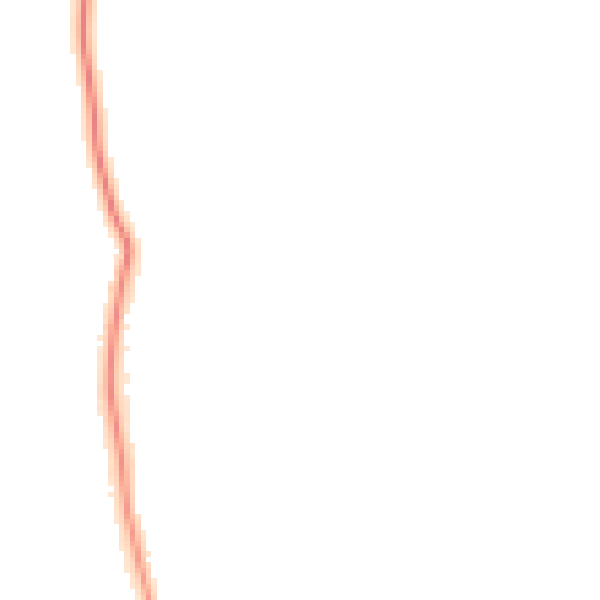 Night-time road noise heatmap for RG4 8UP