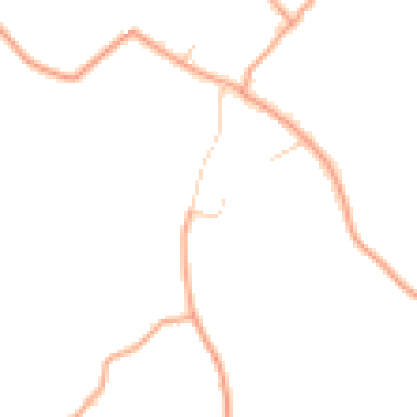 Daytime road noise heatmap for RG4 9BA