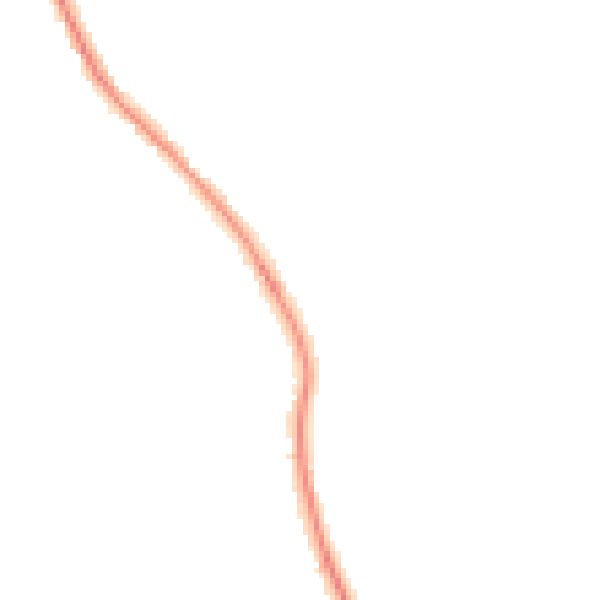 Night-time road noise heatmap for RG4 9FA