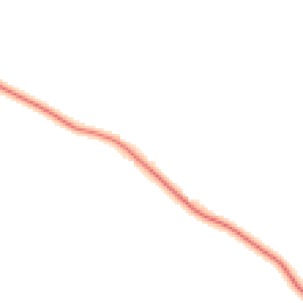Night-time road noise heatmap for RG4 9FD