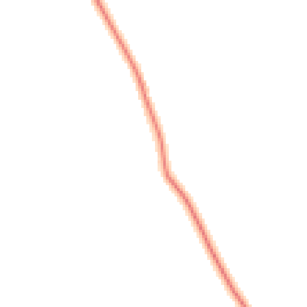 Night-time road noise heatmap for RG4 9JJ