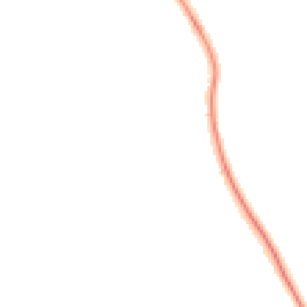 Night-time road noise heatmap for RG4 9LH