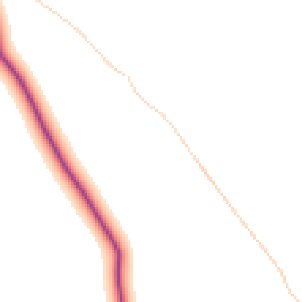 Daytime road noise heatmap for RG4 9NR