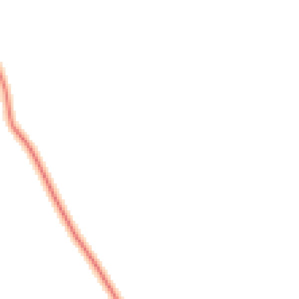 Night-time road noise heatmap for RG4 9NS
