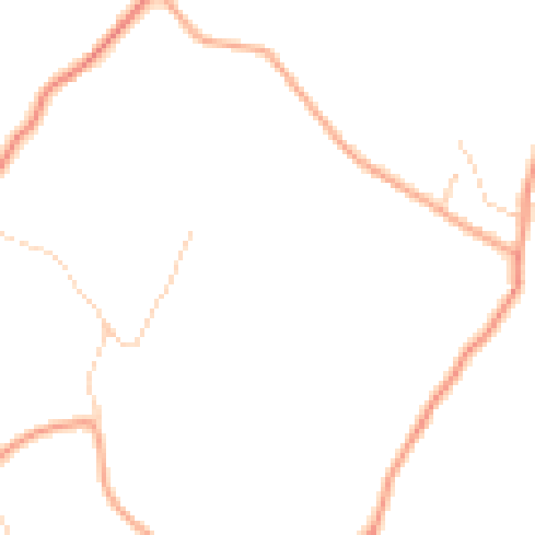 Daytime road noise heatmap for RG4 9PN