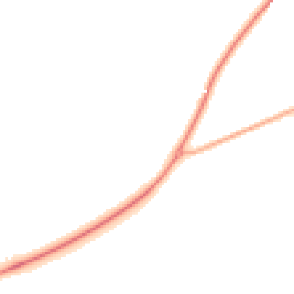 Night-time road noise heatmap for RG4 9QU