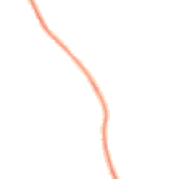 Night-time road noise heatmap for RG4 9SR