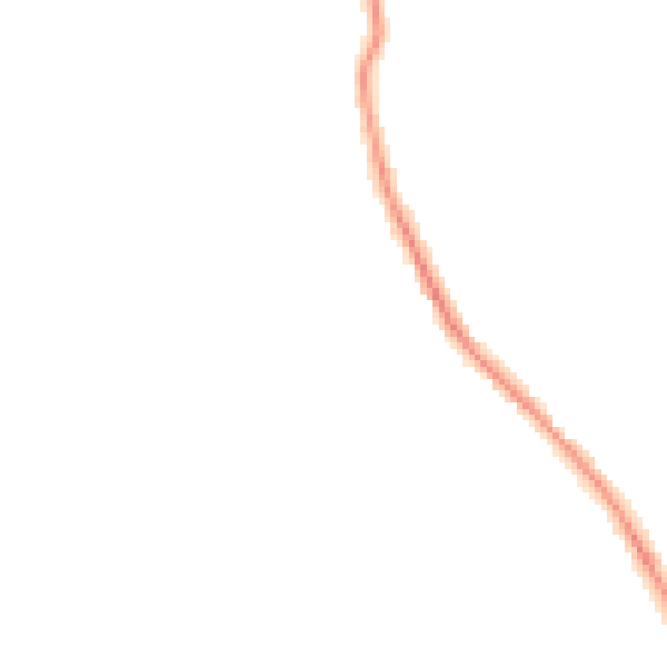 Night-time road noise heatmap for RG4 9TJ