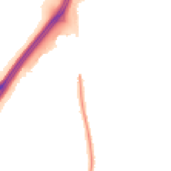 Night-time road noise heatmap for RG7 1AR