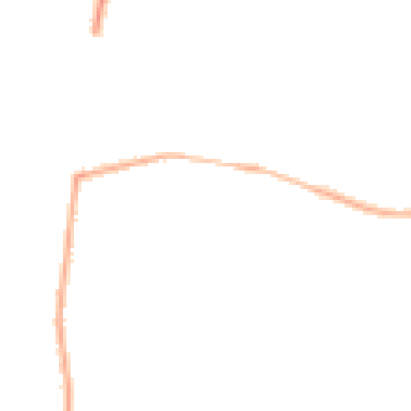 Night-time road noise heatmap for RG7 1BQ