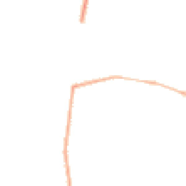Night-time road noise heatmap for RG7 1DE