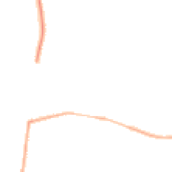 Night-time road noise heatmap for RG7 1EE