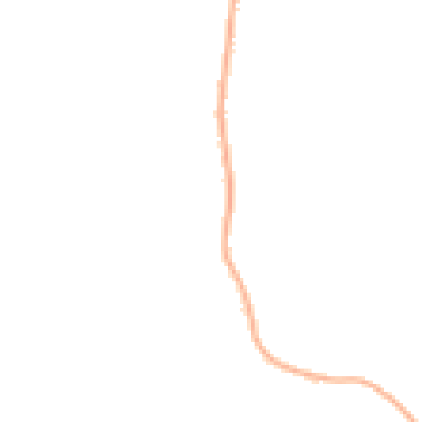 Night-time road noise heatmap for RG7 1FG