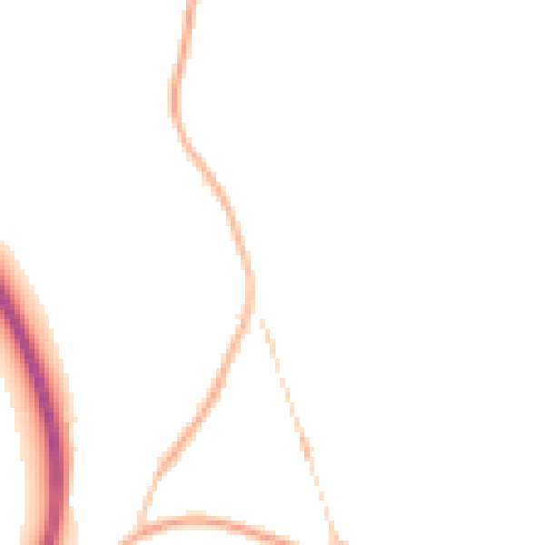 Night-time road noise heatmap for RG7 1PG