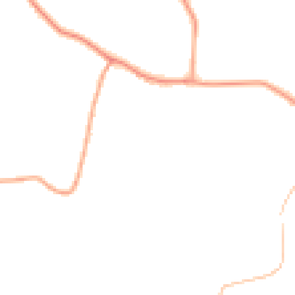 Daytime road noise heatmap for RG7 1TT