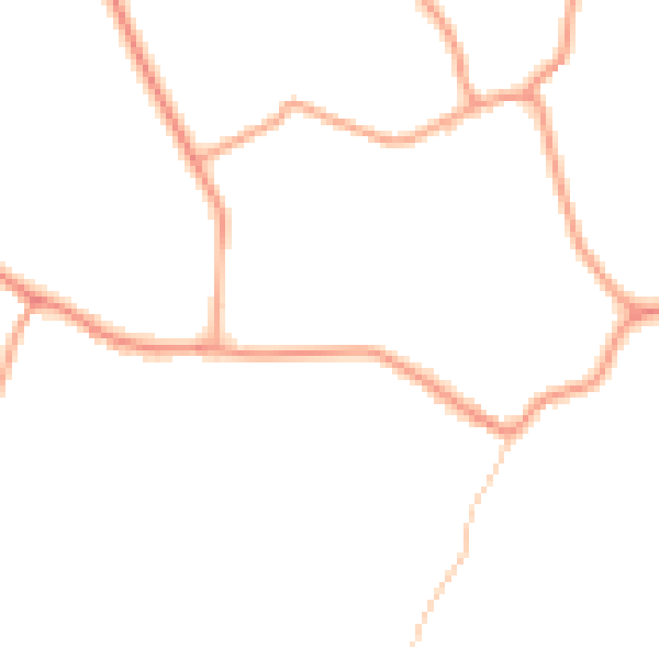 Daytime road noise heatmap for RG7 1TY