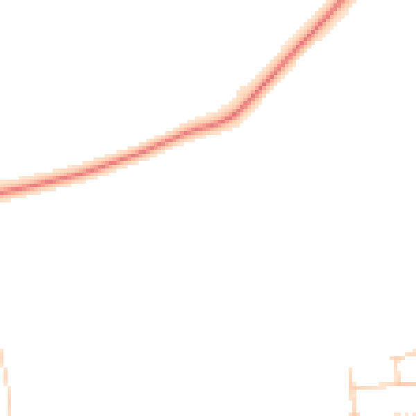 Daytime road noise heatmap for RG7 4AN