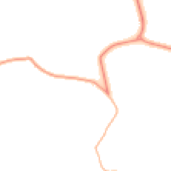 Daytime road noise heatmap for RG7 4BL