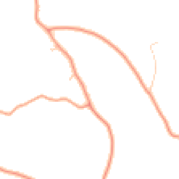 Daytime road noise heatmap for RG7 4DD