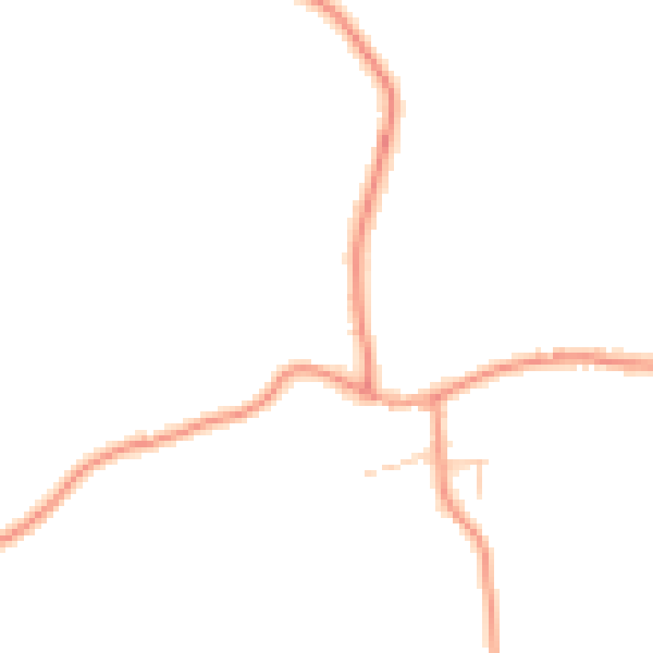 Daytime road noise heatmap for RG7 4GY