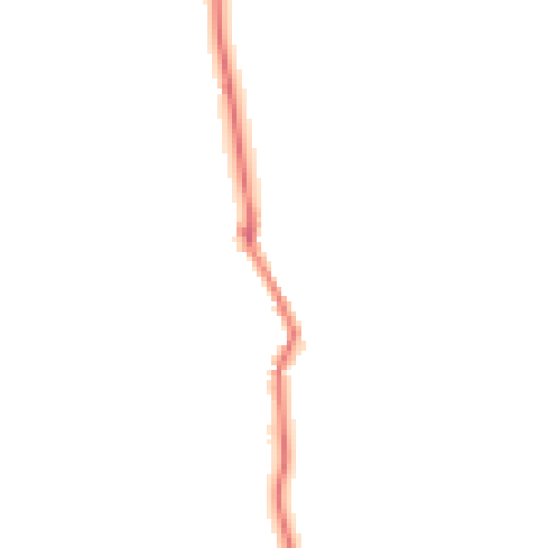 Night-time road noise heatmap for RG7 4LN