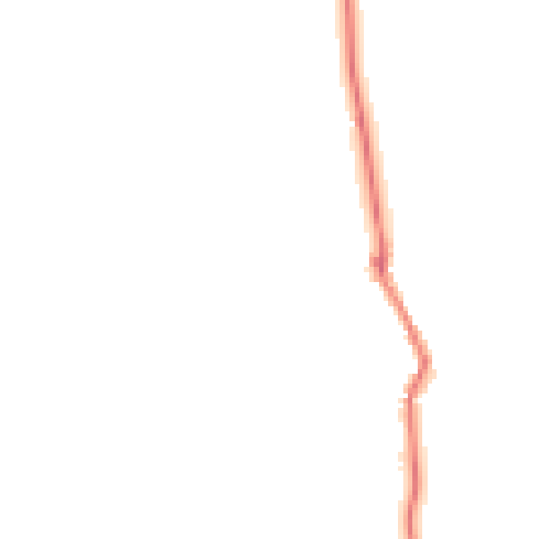 Night-time road noise heatmap for RG7 4NL