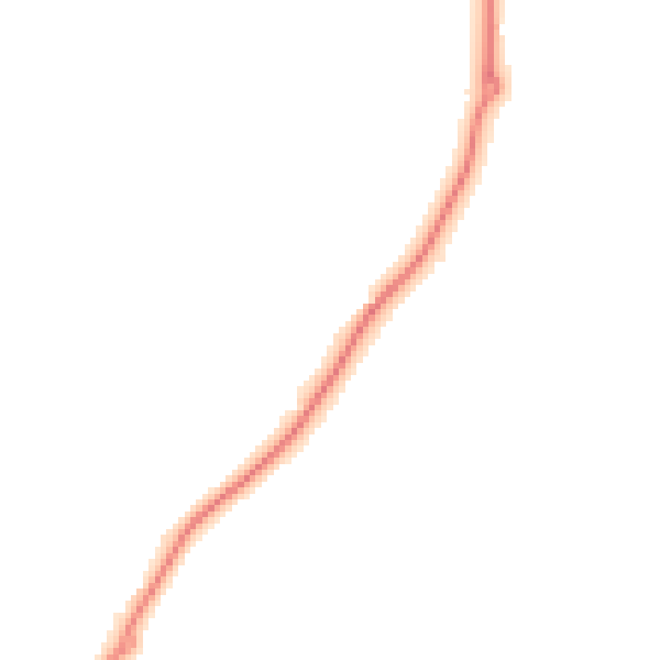 Night-time road noise heatmap for RG7 4PG