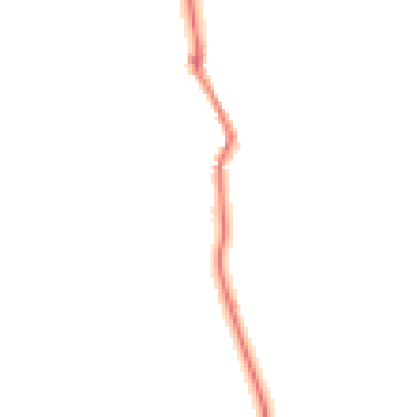 Night-time road noise heatmap for RG7 4QY