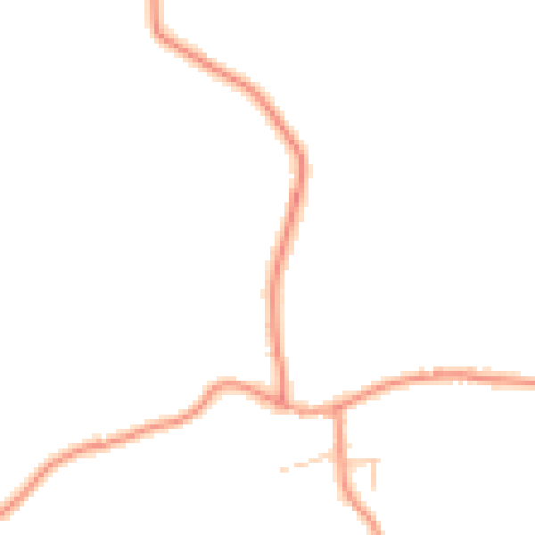 Daytime road noise heatmap for RG7 4SJ
