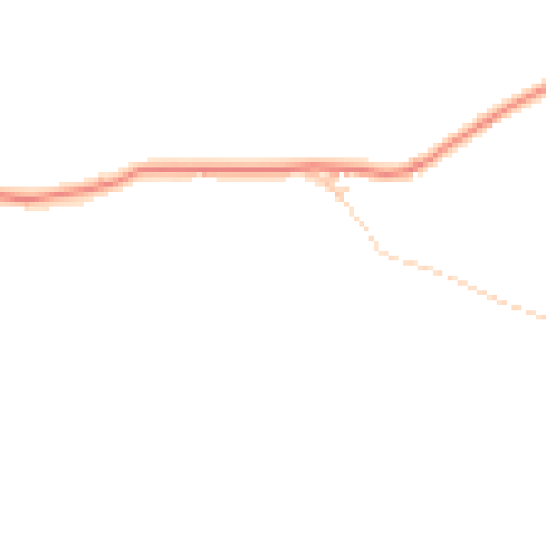 Daytime road noise heatmap for RG7 4ST