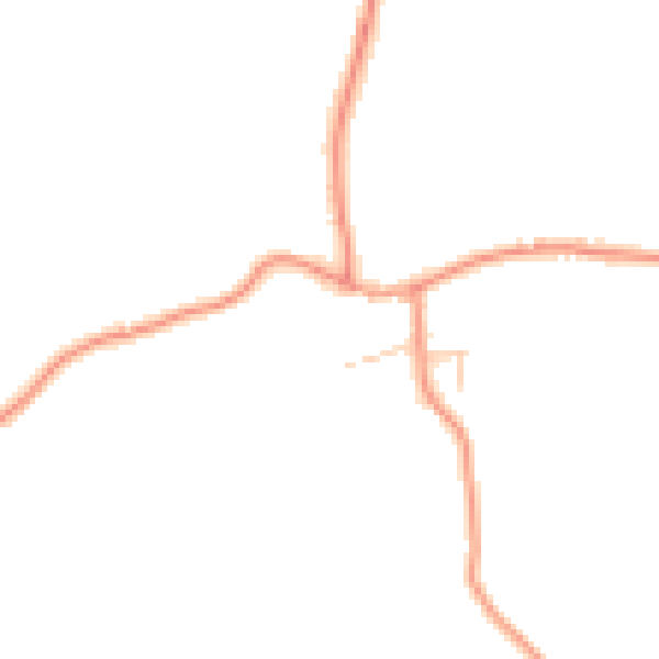 Daytime road noise heatmap for RG7 4TJ