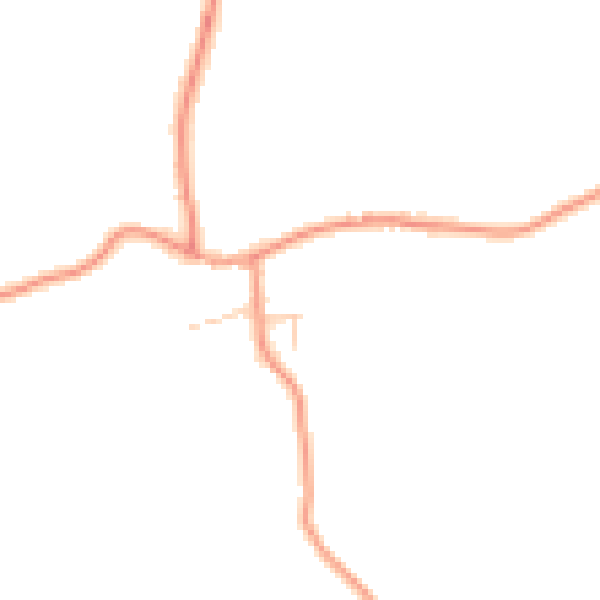 Daytime road noise heatmap for RG7 4TP