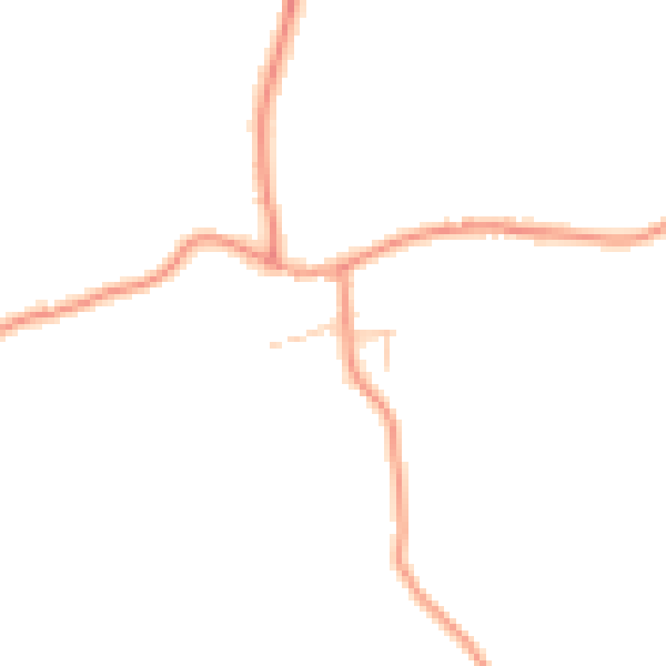 Daytime road noise heatmap for RG7 4TS