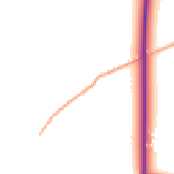 Daytime road noise heatmap for RG7 5ES