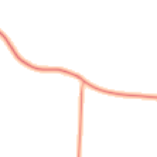Daytime road noise heatmap for RG7 5JR