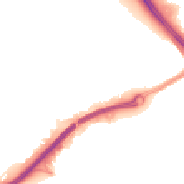 Night-time road noise heatmap for RG7 5JZ