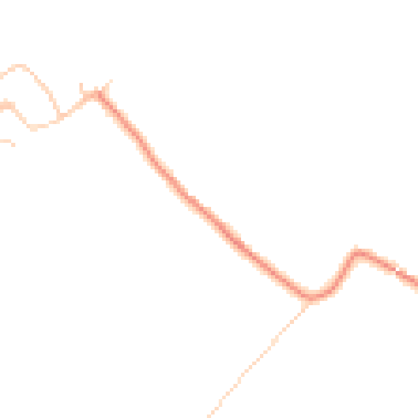 Daytime road noise heatmap for RG7 5LS