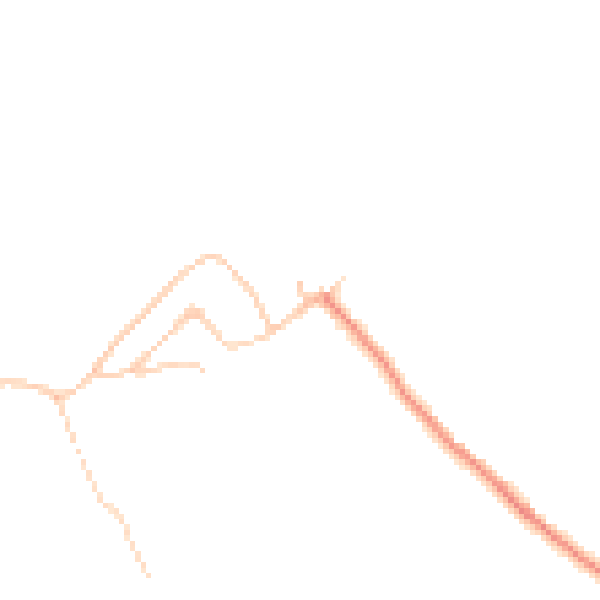 Daytime road noise heatmap for RG7 5NB