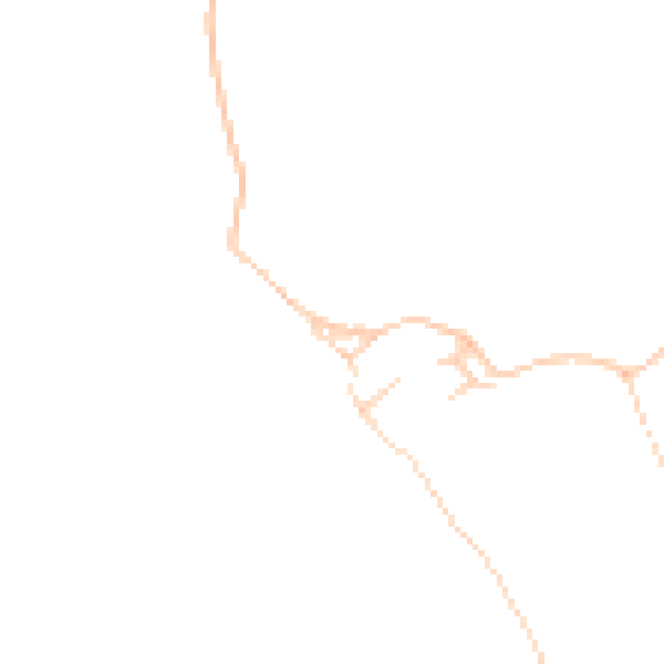 Daytime road noise heatmap for RG7 5NP