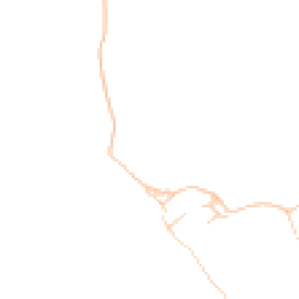 Daytime road noise heatmap for RG7 5NY