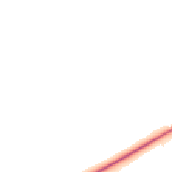 Night-time road noise heatmap for RG7 5PX